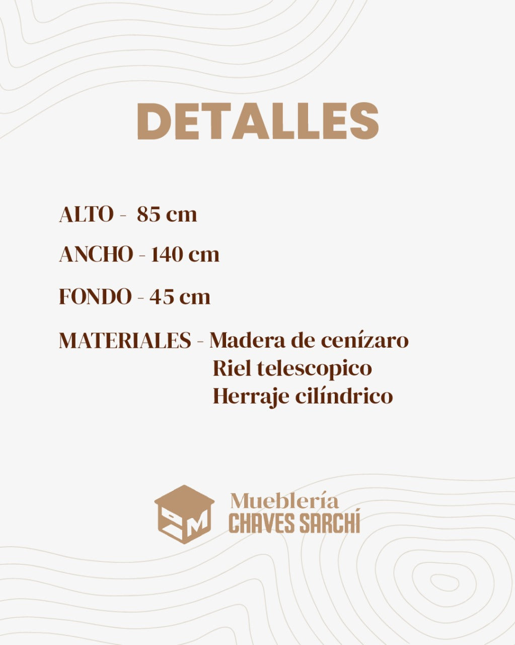 Cómoda de Dormitorio con Espejo