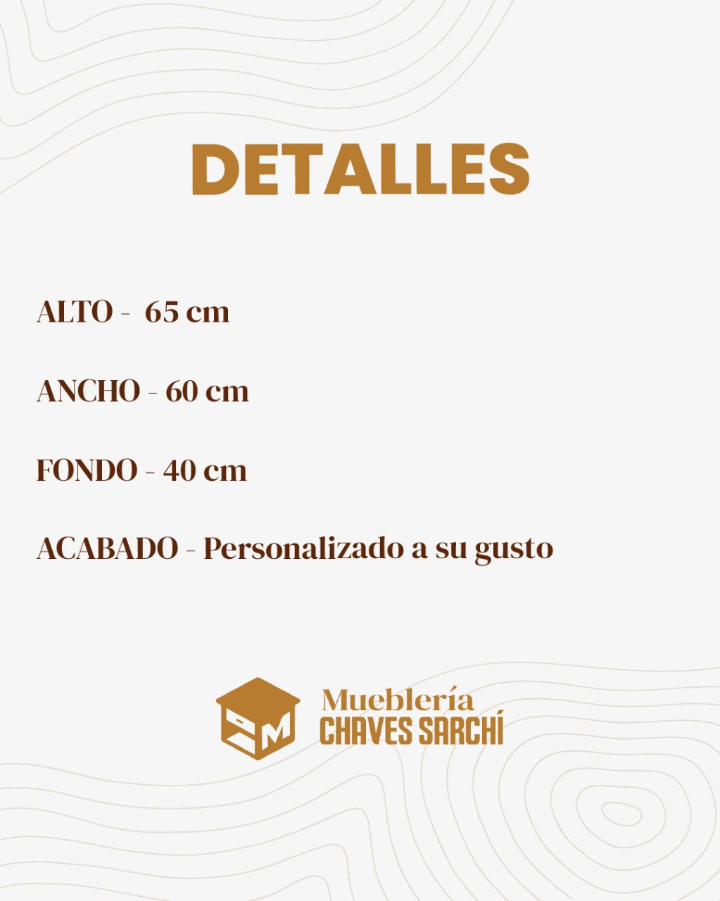 Mesita de Noche Moderna Lineal