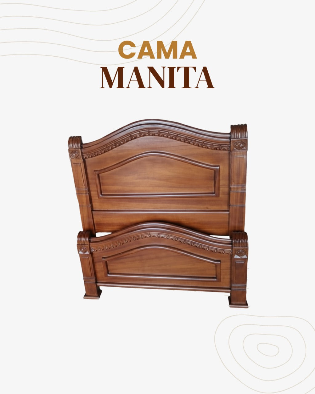 Cama Artesanal Modelo Manita