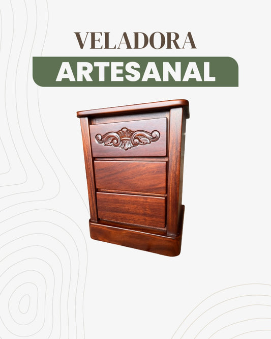 Mesita de Noche Estilo Corona